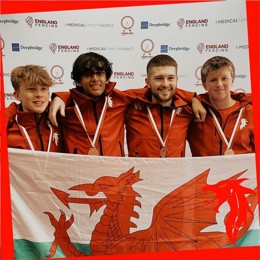 Commonwealth Bronze for Cadet Men's Epee Team